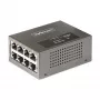 StarTech.com 4-portový Multi-Gigabit PoE++ injektor, 5/2.5/1G Ethernet (NBASE-T), PoE/PoE+/PoE++ (802.3af/802.3at/802.3bt), 160 Watt rozpočet výkonu, montáž na stenu/na lištu, neupravovaný