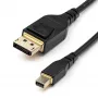 StarTech.com 3ft (1m) VESA certifikovaný Mini DisplayPort na DisplayPort 1.4 kábel – 8K 60Hz HBR3 HDR – Super UHD mDP na DP 1.4 kábel – tenký (34 AWG) Ultra HD 4K 120Hz – monitorový/video kábel