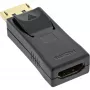 InLine DisplayPort adaptér DisplayPort konektor samec / HDMI konektor samica čierny
