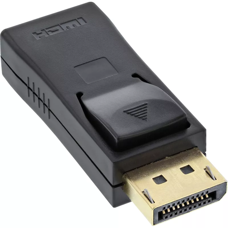 InLine DisplayPort adaptér DisplayPort konektor samec / HDMI konektor samica čierny