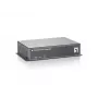 LevelOne POR-0100 opakovač PoE, kaskádovateľný, 2x Fast Ethernet, 10Base-T/100Base-TX, sivý