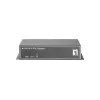 LevelOne POR-0100 opakovač PoE, kaskádovateľný, 2x Fast Ethernet, 10Base-T/100Base-TX, sivý