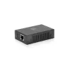 LevelOne POR-0101 opakovač PoE+, 2x Fast Ethernet, 10Base-T/100Base-TX, do 100 m, sivý