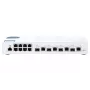 QNAP QSW-M408-4C sieťový switch Managed L2 Gigabit Ethernet (10/100/1000) biela