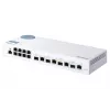 QNAP QSW-M408-4C sieťový switch Managed L2 Gigabit Ethernet (10/100/1000) biela