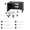 StarTech.com WALLMOUNT6 nástenná konzola 6U pre patch panel, 19 palcov, hĺbka 35,5 cm, oceľ, čierna