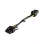 StarTech.com PCIEX68ADAP napájací adaptérový kábel PCI Express 6-pin na 8-pin, 6-pin (F) na 8-pin (M), 15,5 cm, čierny