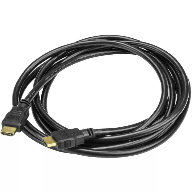 StarTech.com HDMM3M kábel HDMI High Speed, 3 m, Ultra HD 4K x 2K, M/M, pozlátený, čierny