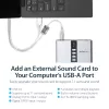 StarTech.com 7.1 USB audio adaptér externá zvuková karta s SPDIF digitálnym audiom