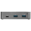 StarTech.com HB31C2A1CGS 3-portový rozbočovač USB-C s Gigabit Ethernet, USB 3.1 Gen 2 10 Gbps, 2x USB-A + 1x USB-C, 1 m hostiteľský kábel, s napájacím adaptérom