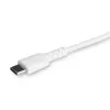 StarTech.com 1,8 m odolný biely USB-C na Lightning kábel – odolný, robustný aramidové vlákno USB Type-C na Lightning nabíjací/synchronizačný napájací kábel – Apple MFi certifikovaný iPad/iPhone 12