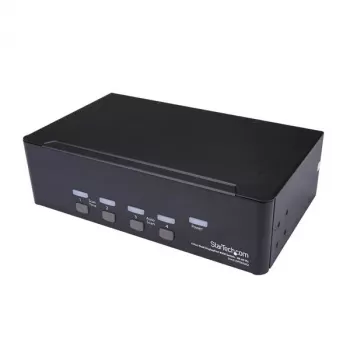 StarTech.com 4-portový KVM prepínač Dual DisplayPort - 4K 60Hz