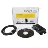 StarTech.com 1-portový priemyselný USB na RS422/RS485 sériový adaptér z kovu s izoláciou