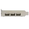 StarTech.com 4-portová PCI Express Low Profile High Speed USB karta