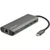 StarTech.com USB C multiportový adaptér – USB-C cestovný dock s 4K HDMI, 3x USB 3.0 hub, SD/SDHC, GbE, 60W PD 3.0 Pass-Through – USB Type-C/Thunderbolt 3 – nahrádza DKT30CSDHPD