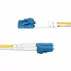 StarTech.com 2m LC na LC (UPC) OS2 singlemódový duplexný optický kábel, 9/125µm, 100G, odolný voči ohybu, nízky útlm – LSZH optický patch kábel