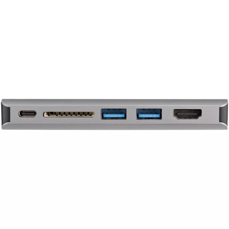 StarTech.com USB-C multiportový adaptér – USB-C mini cestovný dock s 4K HDMI alebo 1080p VGA – 3x USB 3.0 hub, SD, GbE, audio, 100W PD Pass-Through – prenosná dokovacia stanica pre notebook/tablet