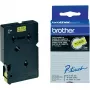 Popisovacia páska Brother TC601 12mm čierna na žltej