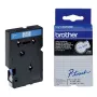 Popisovacia páska 12 mm Brother TC203 modrá na bielej