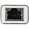 StarTech.com USB-C na Gigabit sieťový adaptér – strieborný, káblový, USB, Ethernet, 5000 Mbit/s, strieborný