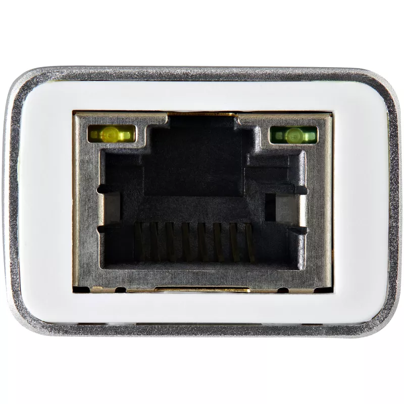 StarTech.com USB-C na Gigabit sieťový adaptér – strieborný, káblový, USB, Ethernet, 5000 Mbit/s, strieborný