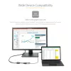 StarTech.com USB-C na VGA adaptér – 1080p USB Type-C na VGA adaptér dongle – USB-C (DP Alt Mode) na VGA monitor/display video konvertor – kompatibilný s Thunderbolt 3 – 30 cm dlhý pripojený kábel – vylepšená verzia CDP2VGA
