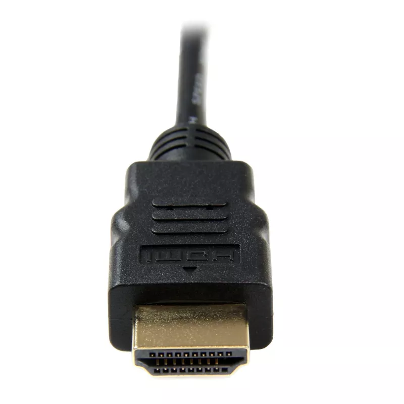 StarTech.com HDADMM50CM kábel High Speed HDMI na Micro HDMI s Ethernetom, M/M, 0,5 m, 34 AWG, pozlátené konektory, čierny