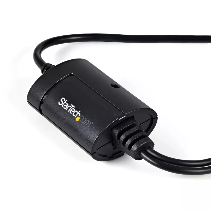 StarTech.com ICUSB2322F 2-portový adaptérový kábel FTDI z USB na sériový RS232, USB 2.0, 2,1 m, čierny