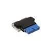 InLine USB 3.0 adaptér interný 2x USB A konektor samica na základnú dosku header