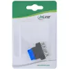 InLine USB 3.0 adaptér interný 2x USB A konektor samica na základnú dosku header