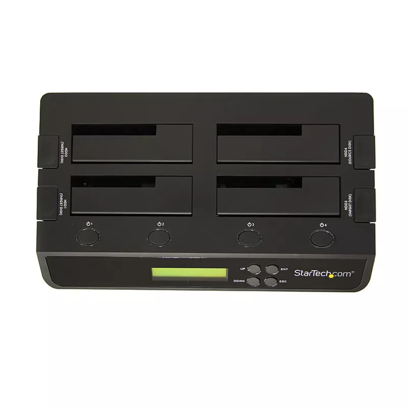 StarTech.com 4-bay USB 3.0 eSATA na SATA standalone 1:3 HDD duplikátor dok pre pevné disky
