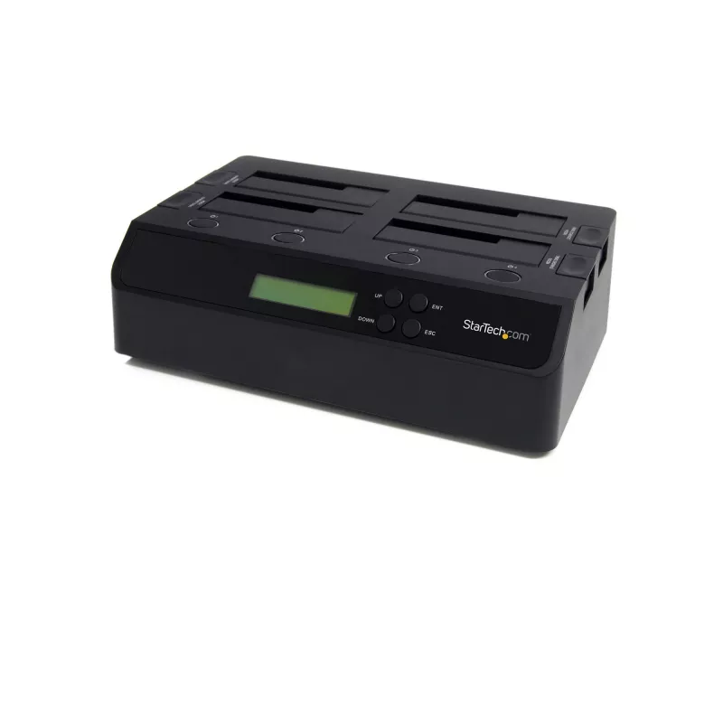 StarTech.com 4-bay USB 3.0 eSATA na SATA standalone 1:3 HDD duplikátor dok pre pevné disky