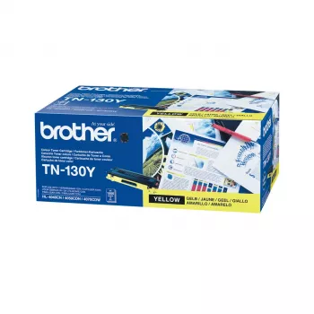 Brother TN-130Y tonerová kazeta, žltá, 1500 strán