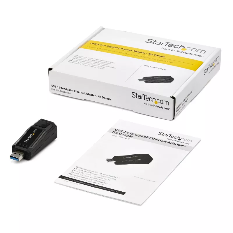 StarTech.com USB 3.0 na Gigabit Ethernet NIC sieťový adaptér – 10/100/1000 Mbit/s