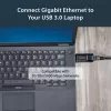 StarTech.com USB 3.0 na Gigabit Ethernet NIC sieťový adaptér – 10/100/1000 Mbit/s