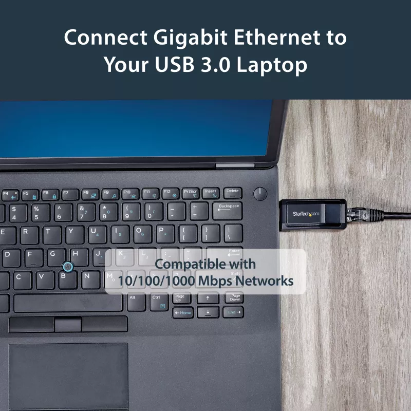 StarTech.com USB 3.0 na Gigabit Ethernet NIC sieťový adaptér – 10/100/1000 Mbit/s