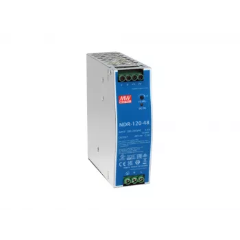 LevelOne 48V DC priemyselný napájací zdroj, 120 W, DIN lišta, -20 ~ +70 °C