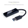 StarTech.com USB 3.0 na HDMI adaptér, USB na HDMI monitor konvertor pre Windows, 1080P (bez podpory macOS/ChromeOS/Linux) – TAA