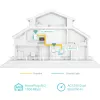 TP-Link TL-WPA1000 KIT PowerLine sieťový adaptér 1000 Mbit/s Ethernet LAN Wi-Fi biely 2 ks