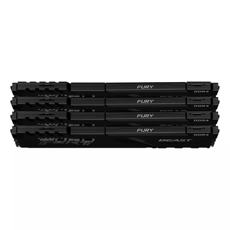 Kingston Technology FURY Beast 64GB 3600MT/s DDR4 CL18 DIMM (súprava 4) čierna
