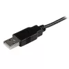 StarTech.com krátky Micro-USB kábel - M/M – 15 cm (6 palcov), 0,15 m, USB A, Micro-USB B, USB 2.0, konektor samec/konektor samec, čierny