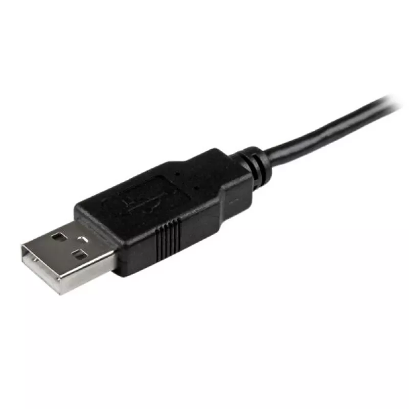 StarTech.com krátky Micro-USB kábel - M/M – 15 cm (6 palcov), 0,15 m, USB A, Micro-USB B, USB 2.0, konektor samec/konektor samec, čierny