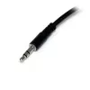 StarTech.com tenký stereo rozbočovací kábel – 3,5-mm konektor samec na 2x 3,5-mm konektor samica