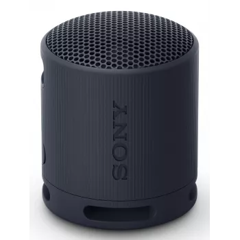 Sony SRS-XB100 - bezdrôtový prenosný Bluetooth reproduktor, odolný IP67 vodotesný & prachotesný, 16 hodín batéria, ekologický, outdoor a cestovanie v čiernej