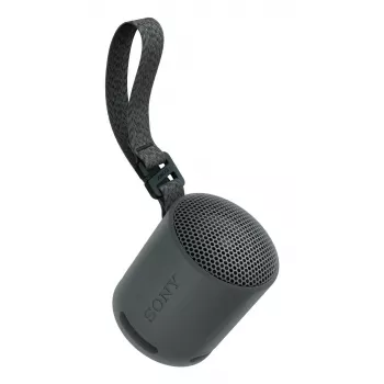 Sony SRS-XB100 - bezdrôtový prenosný Bluetooth reproduktor, odolný IP67 vodotesný & prachotesný, 16 hodín batéria, ekologický, outdoor a cestovanie v čiernej