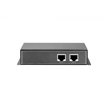 LevelOne Gigabit PoE opakovač, kaskádovateľný, 2 PoE výstupy
