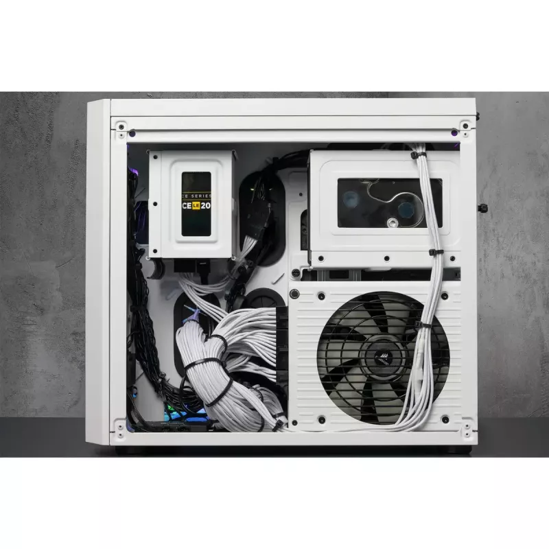 Corsair Crystal 280X Micro ATX biela PC skriňa