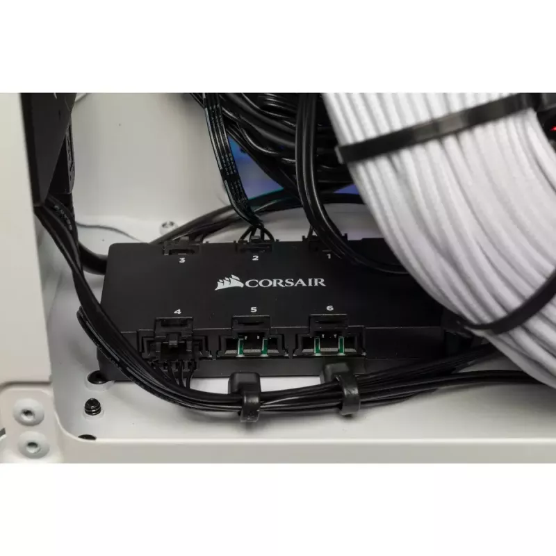 Corsair Crystal 280X Micro ATX biela PC skriňa