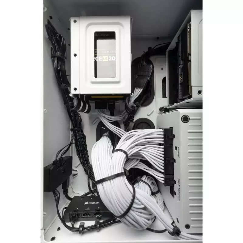 Corsair Crystal 280X Micro ATX biela PC skriňa
