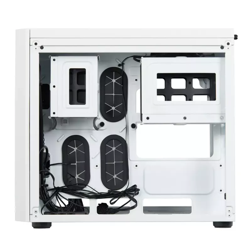 Corsair Crystal 280X Micro ATX biela PC skriňa